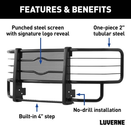 Luverne 15-15 F150 BLACK RING/UPRIGHT ASSEMBLY ONLY 321523